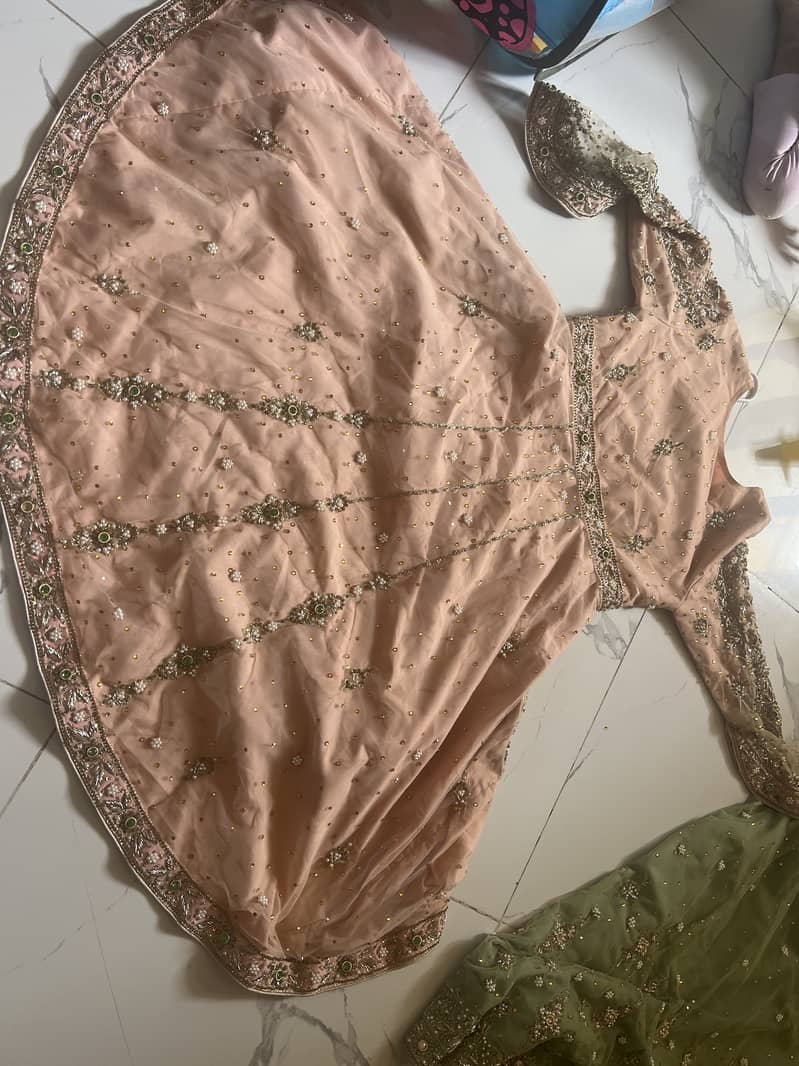 bridal dress good condition brand new for sale 9
