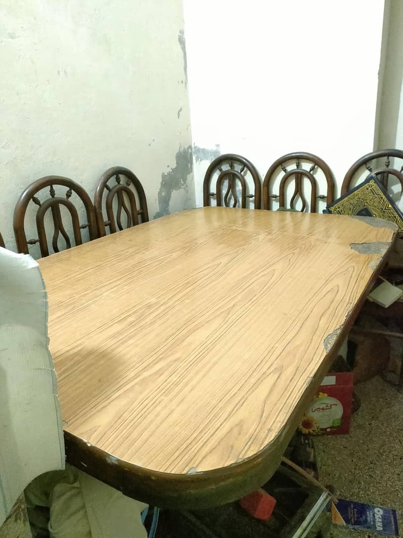 Dining table and chairs 2