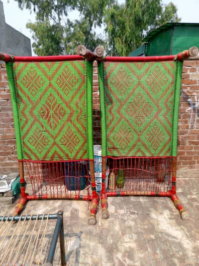 2 charpai wood like new