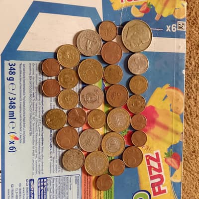 30coins of Different Countries