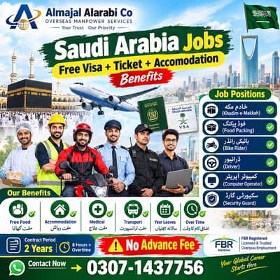 Jobs in Islamabad, Driver jobs , Bike Rider Jobs , Company Work Visa