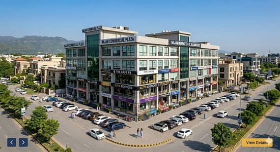 Prime 24x54 Multi-Storey Commercial Unit for Sale on Main Jinnah Avenue | Rented to Bank