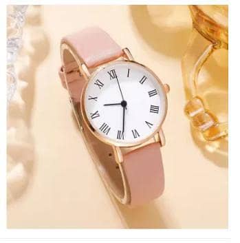 Watch Set For Women Luxury Leather Analog Ladies Quartz Wrist Watch Fashion Bracelet Watch Set Holiday Gifts Montre R3940
