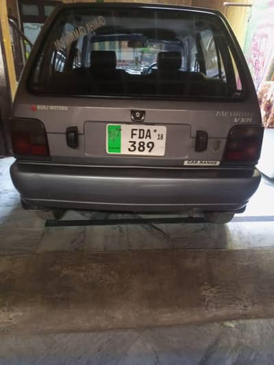 Suzuki Mehran VXR 2018