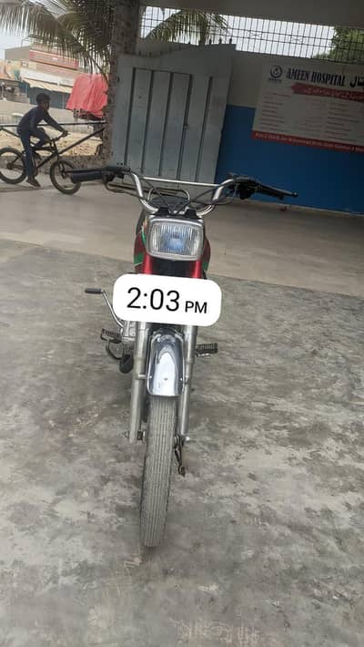 Honda 125 ha red color ma engen ok ha cplc claer ha