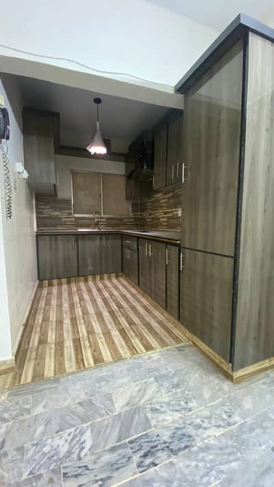 2 Bed Drawing Lounge Flat for Rent Grey Garden, Block 16, Gulistan-e-Jauhar