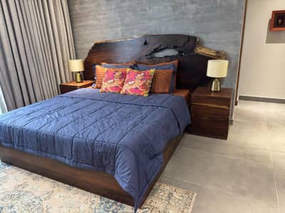 Epoxy modern bedroom