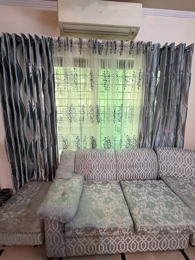 L shaped sofa in used condition