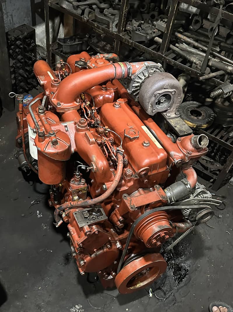 Harvester machine 115 engine 6
