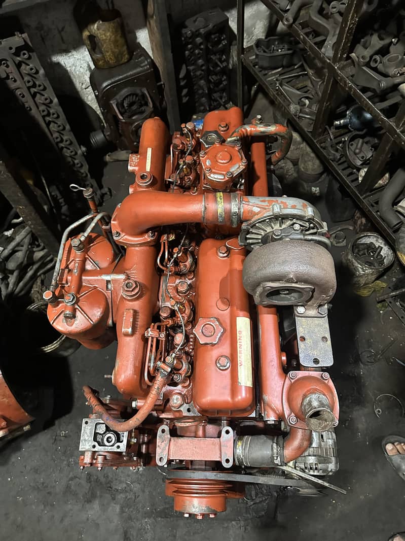 Harvester machine 115 engine 12