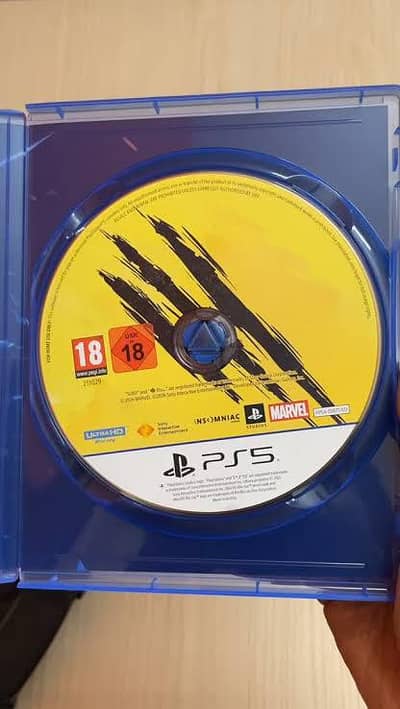 marvel wolverine ps5 game cd