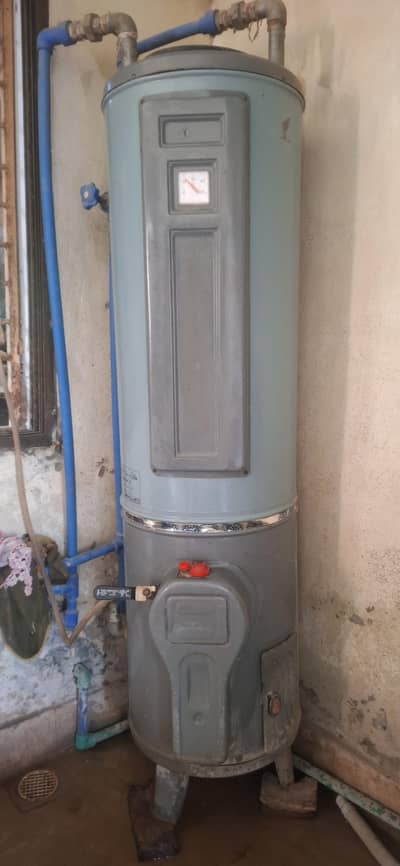 neat & clean condition 35 gallons gas geyser
