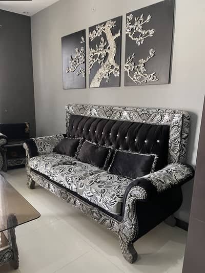 Royal sofa set with 3 tables