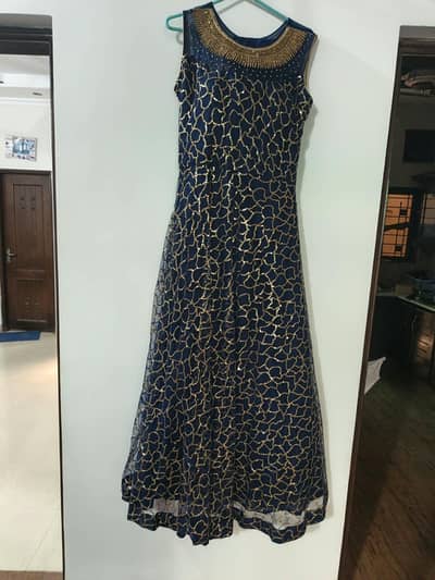 Beautiful Embellished Maxi with trouser imported UK