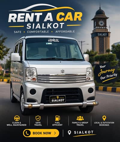 Rent a Car Sialkot | Suzuki Every PZ Turbo | Clean & Comfortable