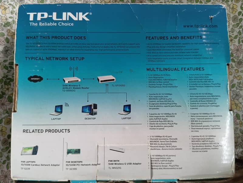 TP links switch for sale - Networking - 1119484408