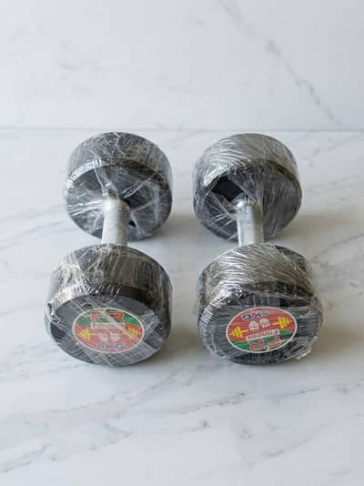 Brand new 6kg dumble set (un open)/(pindi/islamabad)