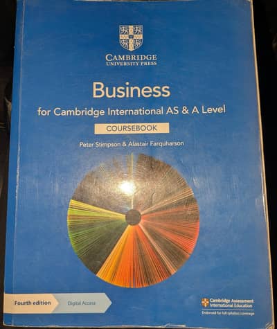 A levels Business Studies Book
