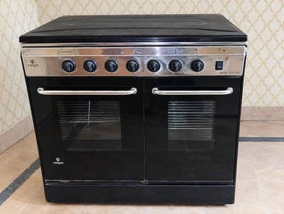 NasGas ECO-534 5 Burner Cooking Range Double Oven