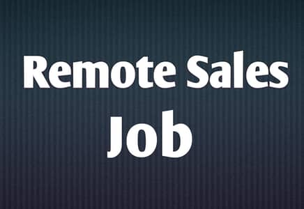 remote sales job