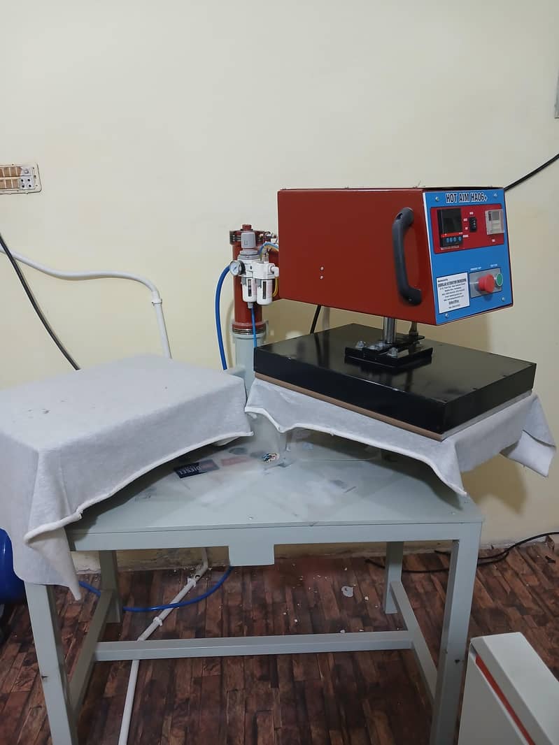 DTF PRINTER MACHINE AND BED 1