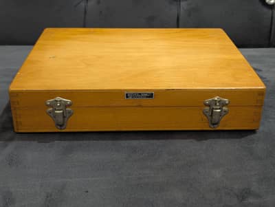Antique Reeves & Sons England Wooden Box | Vintage Artist's Case
