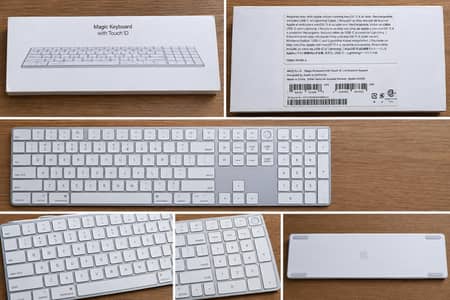 apple  Magic keybord  with touch  look finger id.
