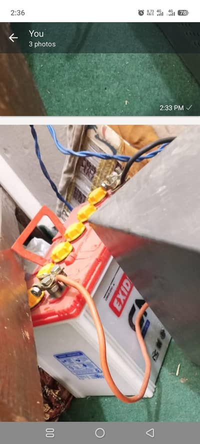 1000 wat ups with new battery 120.9plate