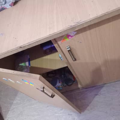wooden cupboard