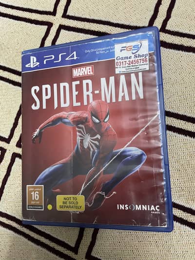Marvel’s SpiderMan PS4 Original Disc