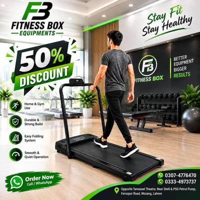 Walking pad | Treadmill Machine | Home gym | Running Machine.