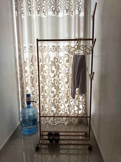 coat rack freestanding clothing rack with wheels @ shelves for storage