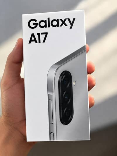 Samsung A17 Grey Color with Orignal Box