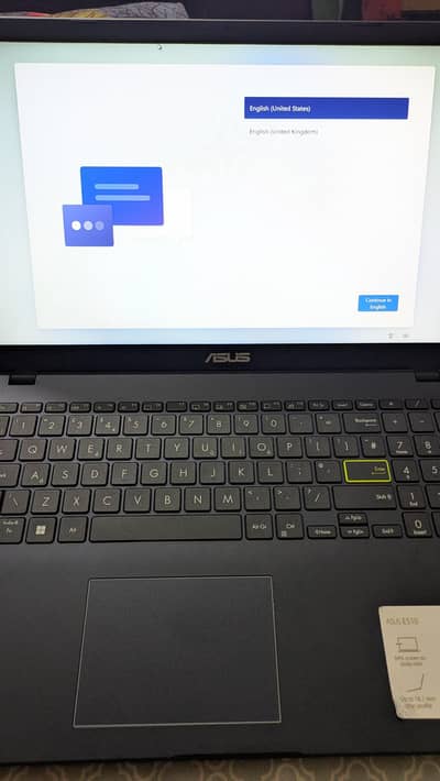 ASUS LAPTOP E510MA, SCRATCHLESS CONDITION WITH ORIGINAL CHARGER