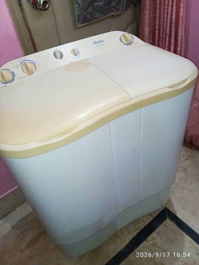 03048826389 Haier washing machine twin tub model number HWM80-000As
