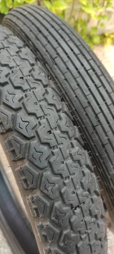 Honda CB 150F Tube Tyres No Puncher