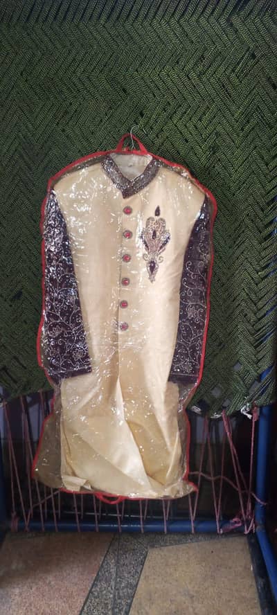 Groom sherwani ،one time use