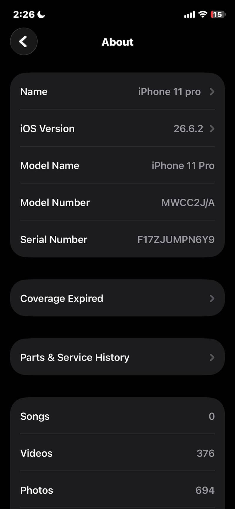 Apple iPhone 11 Pro 6