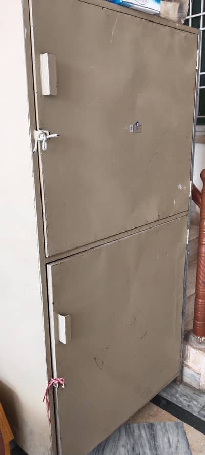 Storage Cabinet with Heavy Iron Material