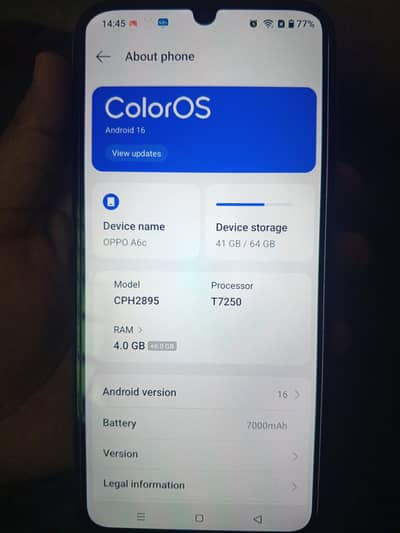 OPPO A6c (03345109231) only serious buyer