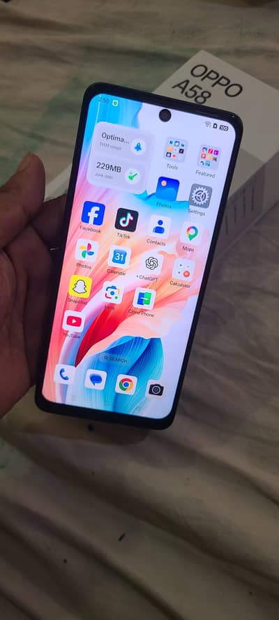 OPPO A58 8/128 with box