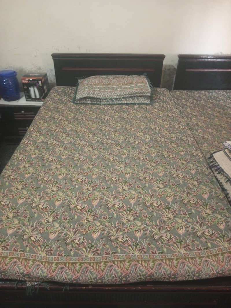 2 single beds 1