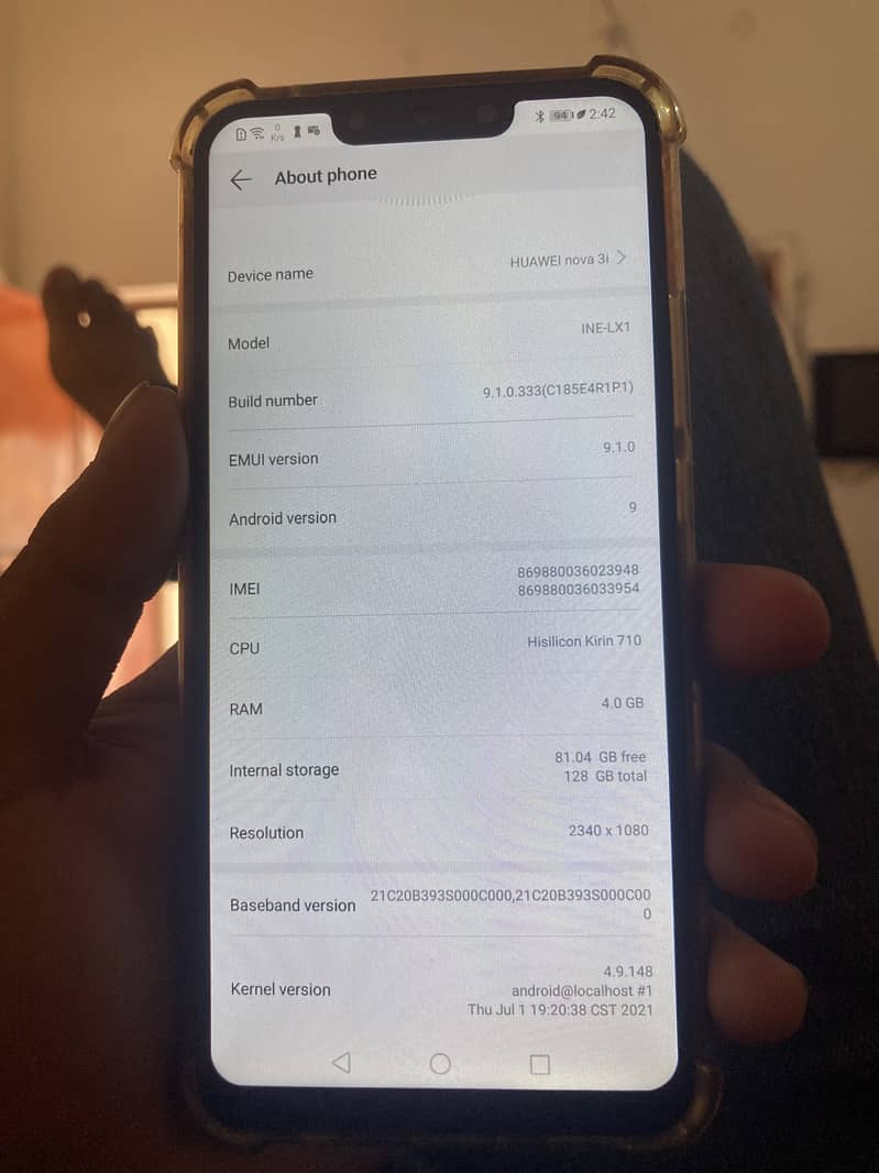 Huawei Nova 3i 6