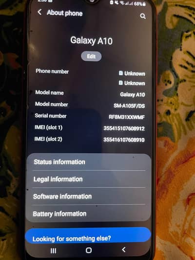 Samsung Mobile A10