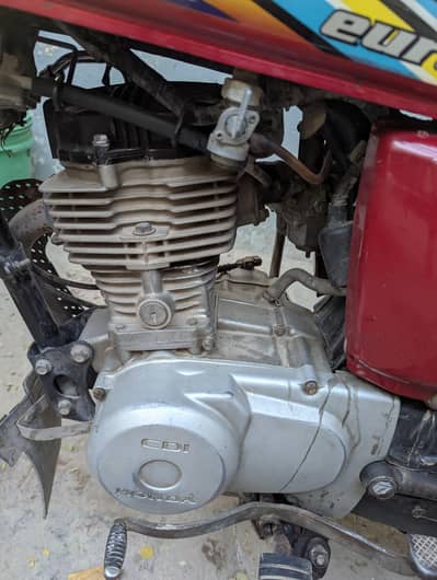 Honda CG 125 2018 Model | Red Color | Good Condition