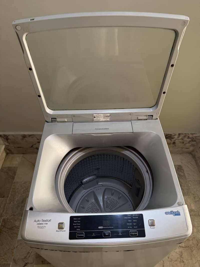 Haier fully Automatic Washing Machine 1