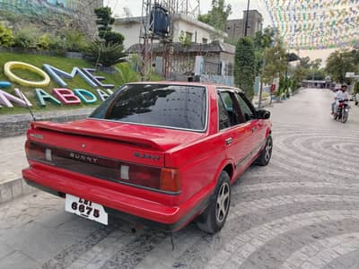 Nissan sunny 1989 model 2015 registered