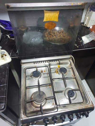 burner with oven