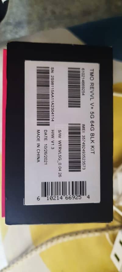 T-Mobile REVVL V + 5G, 4G/64GB