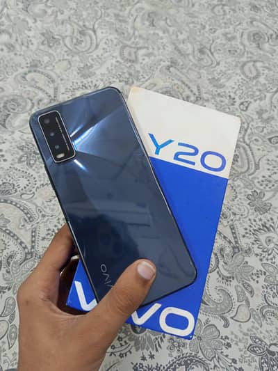 Vivo y20 (All Ok) (with box) 4/64 contact Number 03123172314